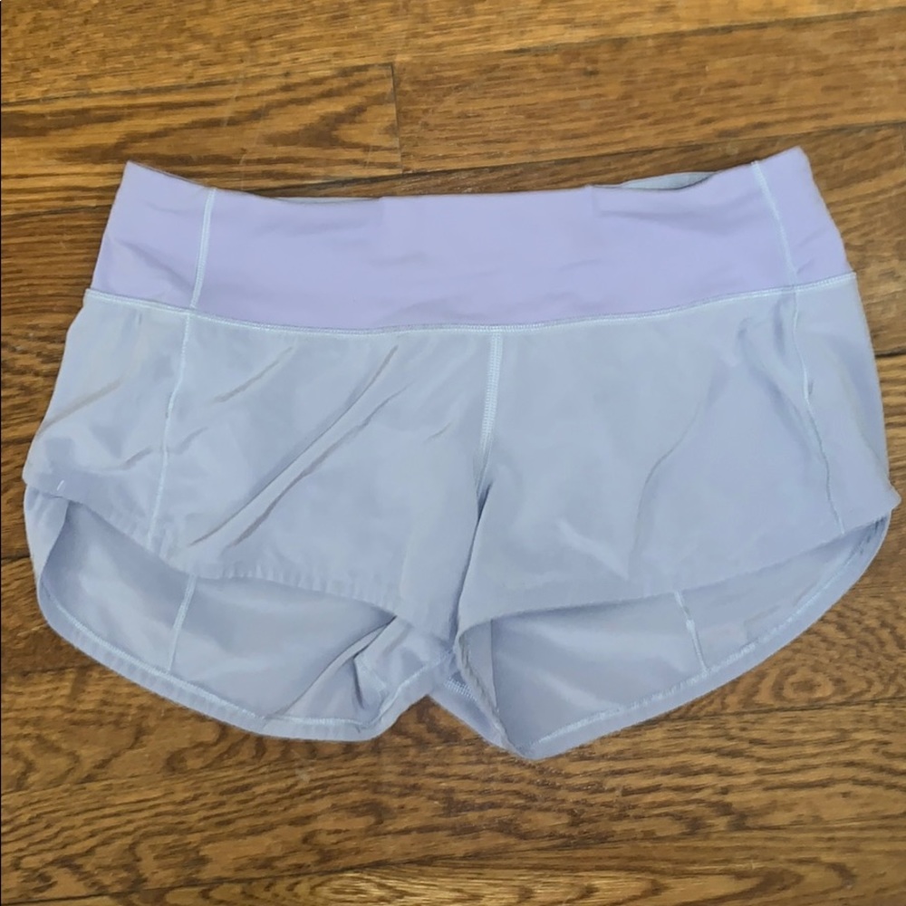 Lululemon speed up shorts size 4!!